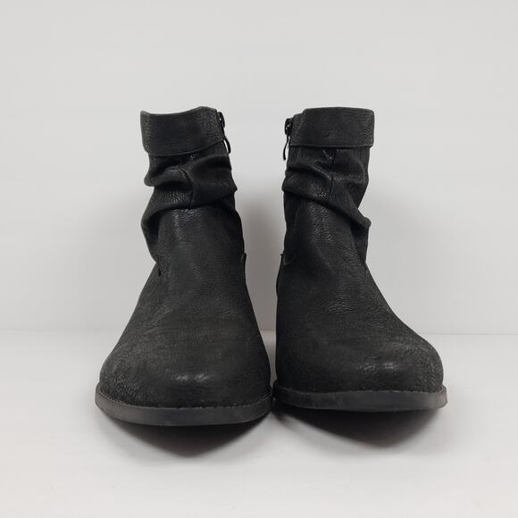 Torrid Western Slouch Womens Size 9 W Wide Black Ankle Heeled Bootie Shoes 11889 - Picture 6 of 12